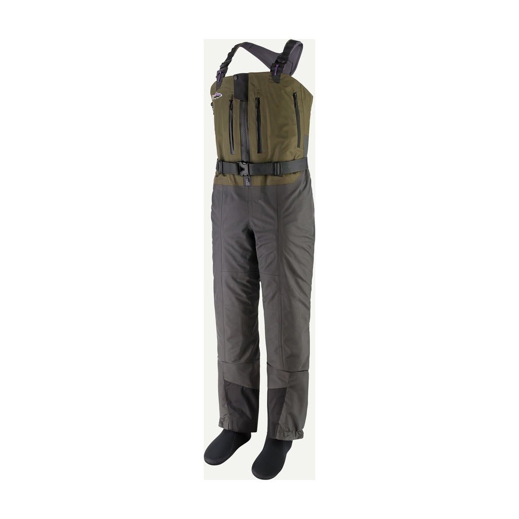 Patagonia Women's Swiftcurrent Expedition Zip - Front Waders - Basin Green - Waders - Fly Fish Food
