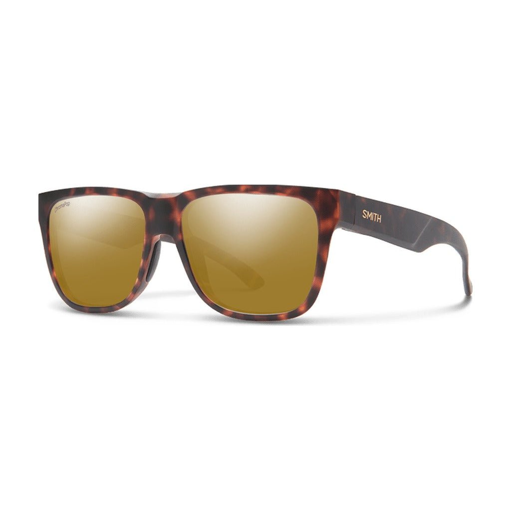 Smith Lowdown 2 - Matte Tortoise + ChromaPop Polarized Bronze Mirror Lens - Sunglasses - Fly Fish Food