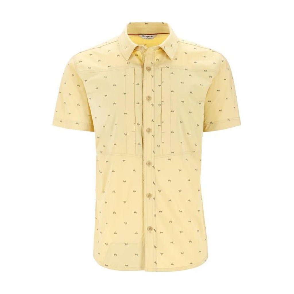 Simms Men's Stone Cold SS Shirt - Fishtail Sandbar - Apparel - Fly Fish Food