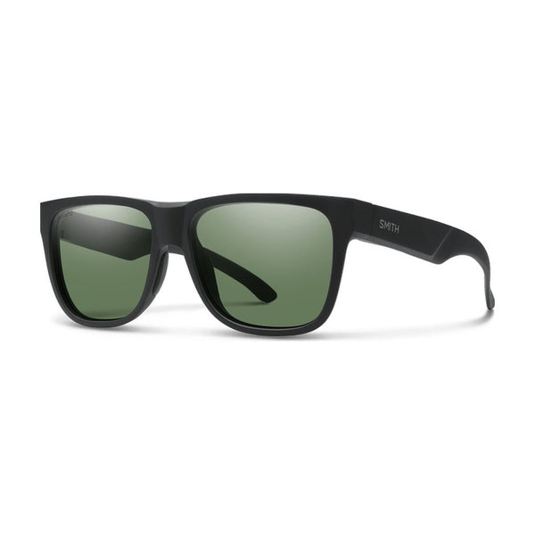 Smith Lowdown 2 - Matte Black + ChromaPop Polarized Gray Green