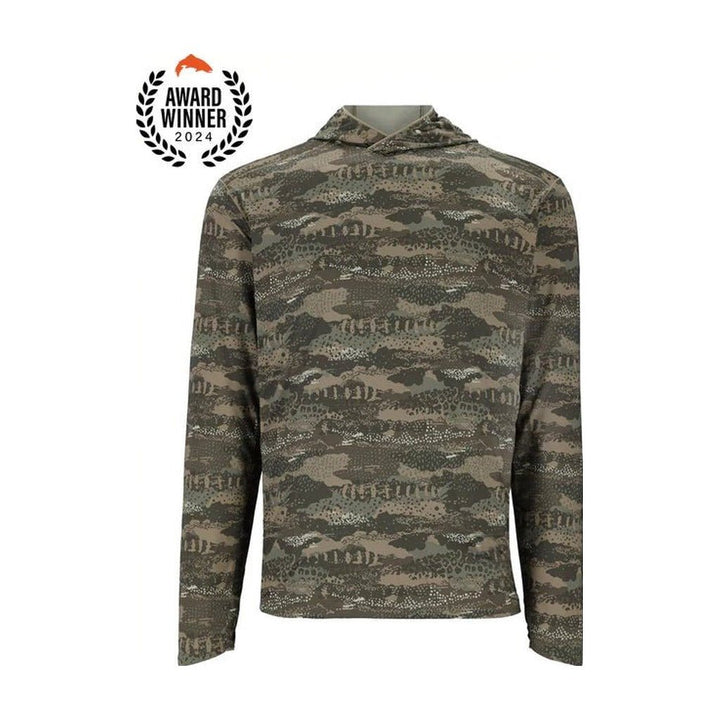 Simms M's Bugstopper SolarFlex Hoody - Shroud Loden - Apparel - Fly Fish Food