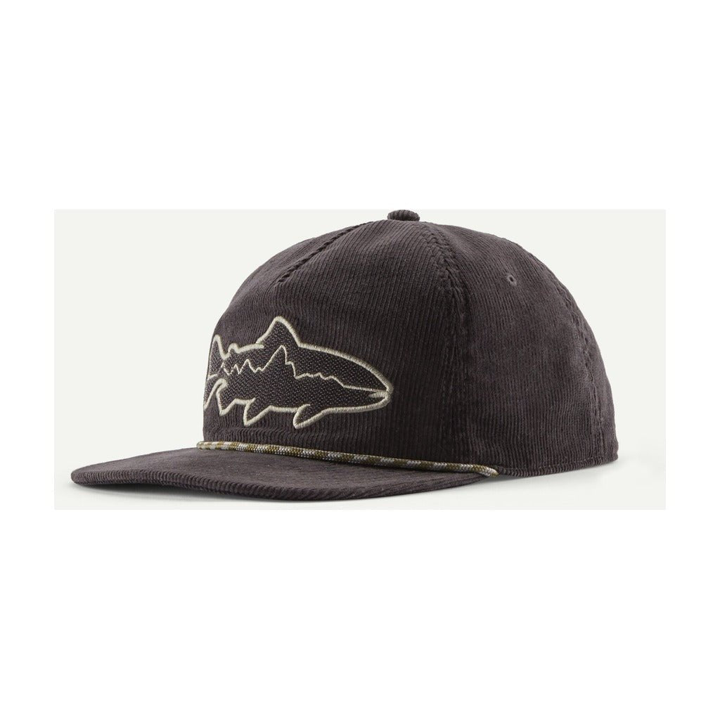 Patagonia Fly Catcher Hat - Fitz Roy Trout: Ink Black - Hats - Fly Fish Food