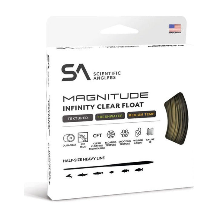 Scientific Anglers - Magnitude Infinity Clear Head - Textured - Fly Lines - Fly Fish Food