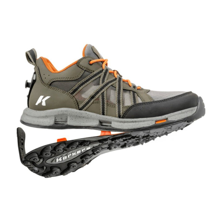 Korkers - All Axis Shoe - Vibram XS Trek Sole - Green - Boots & Cleats - Fly Fish Food