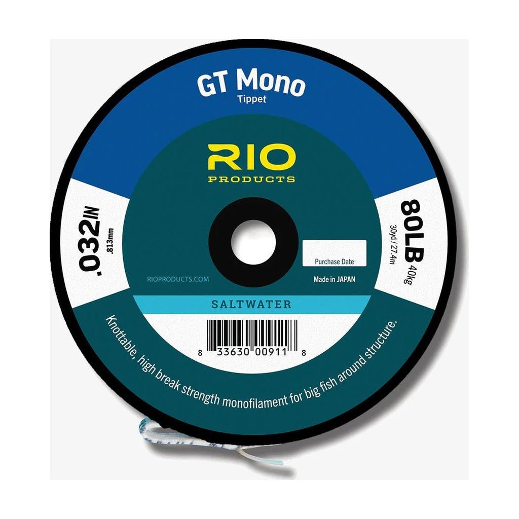 RIO GT Mono Tippet - Tippet, Leader & Accessories - Fly Fish Food