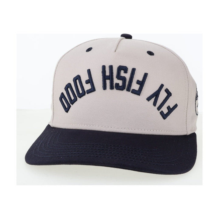 Fly Fish Food Heritage Hat - Stone/Navy - Hats - Fly Fish Food