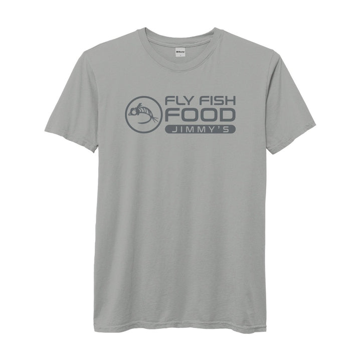 Fly Fish Food Jimmy's Logo Tee - Graystone - Hats - Fly Fish Food