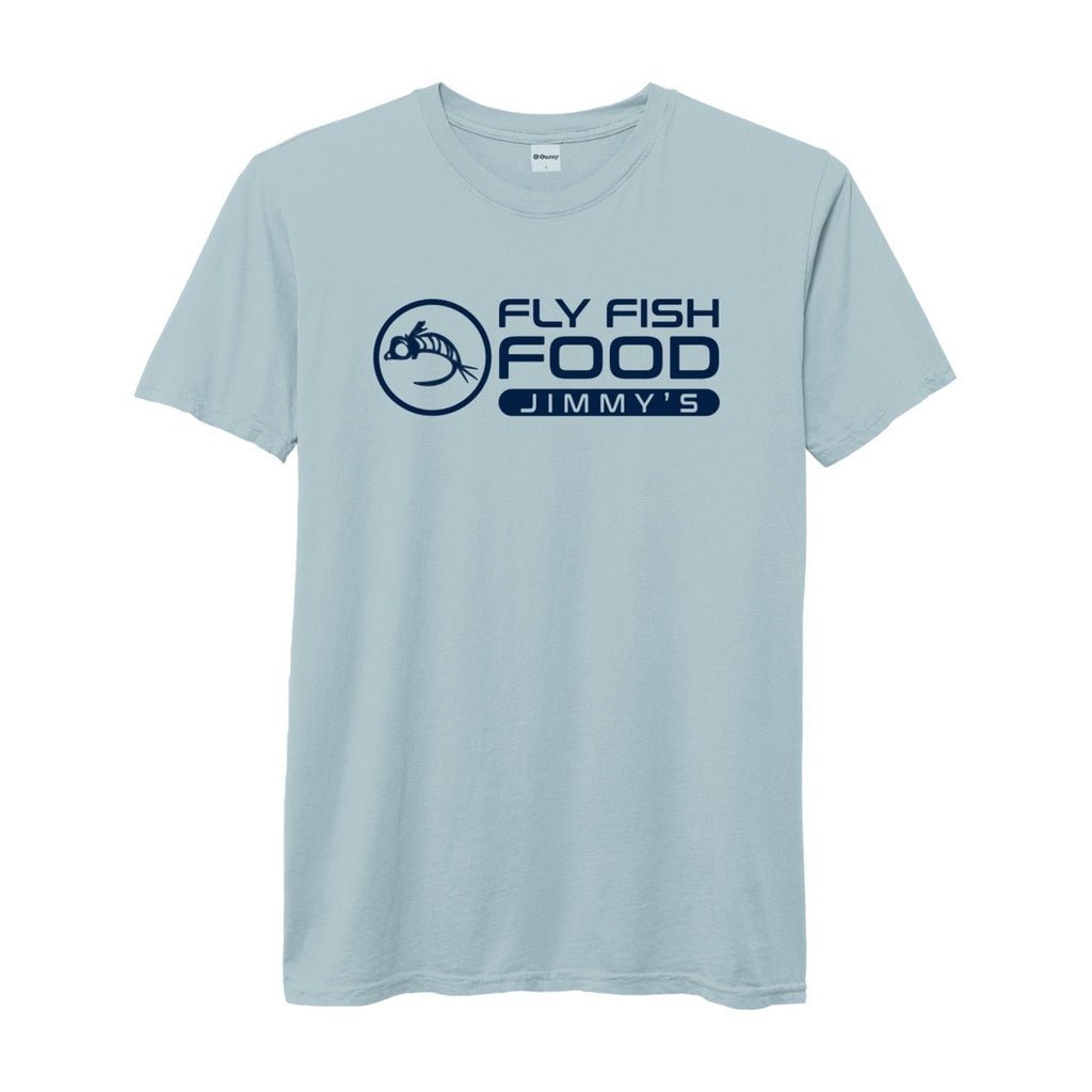 Fly Fish Food Jimmy's Logo Tee - Blue Fog - Hats - Fly Fish Food