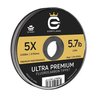 Cortland Ultra Premium Fluorocarbon Tippet - 100 yd - Tippet, Leader & Accessories - Fly Fish Food