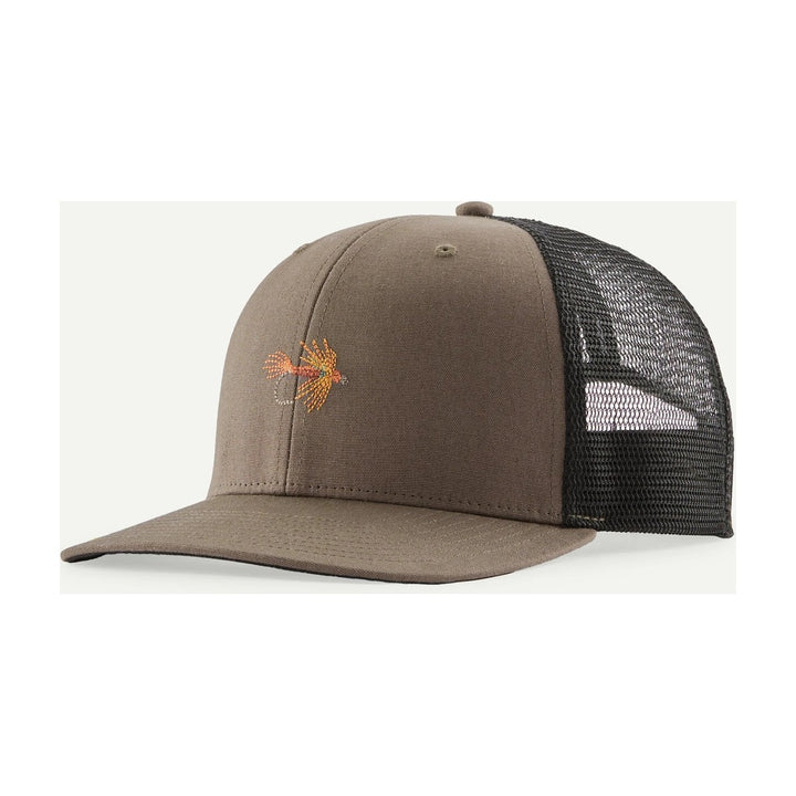 Patagonia Take a Stand Trucker Hat - Pheasant Fly: Marlow Brown - Hats - Fly Fish Food