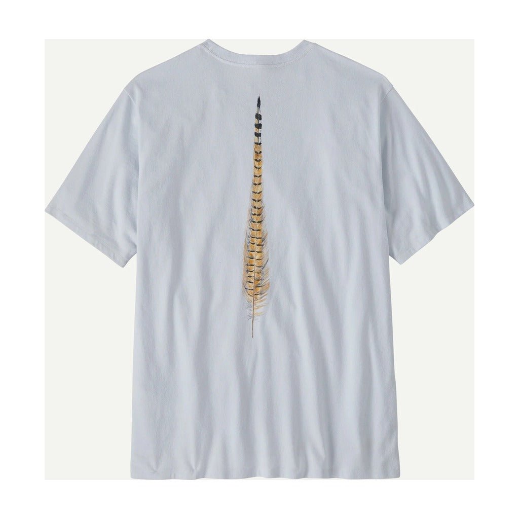 Patagonia Men's Take A Stand Responsibili - Tee - Pheasant Tail: White - Apparel - Fly Fish Food
