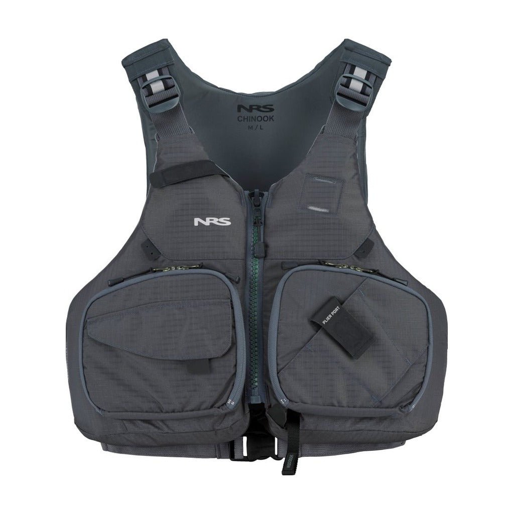 NRS - Chinook Fishing PFD - Charcoal - Float Tubes & Accessories - Fly Fish Food