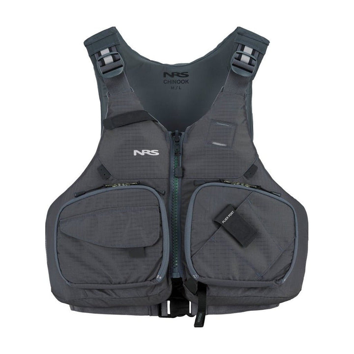 NRS - Chinook Fishing PFD - Charcoal - Float Tubes & Accessories - Fly Fish Food