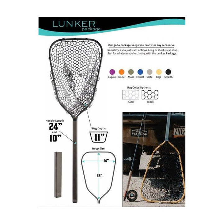 Rising Lunker Net - Package - Nets & Accessories - Fly Fish Food
