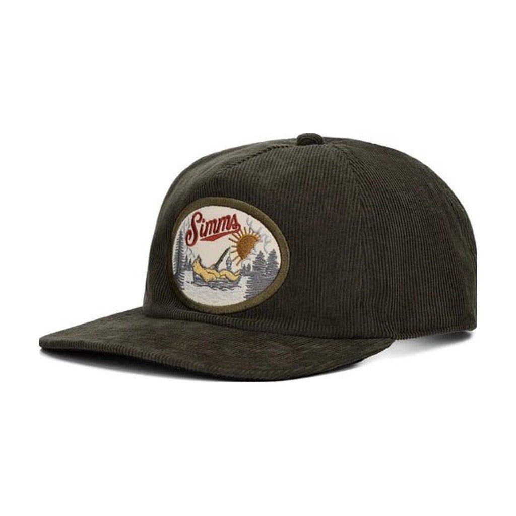 Simms Double Haul Corduroy Cap - Loden - Hats - Fly Fish Food