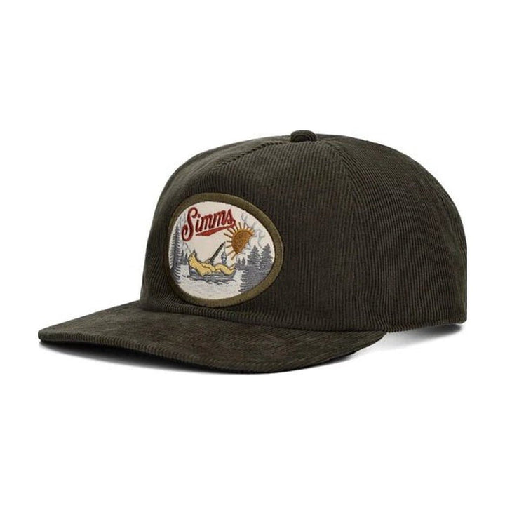 Simms Double Haul Corduroy Cap - Loden - Hats - Fly Fish Food