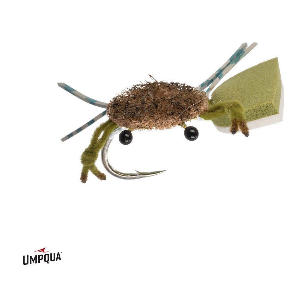 Contraband Floating Crab - Olive - Flies - Fly Fish Food