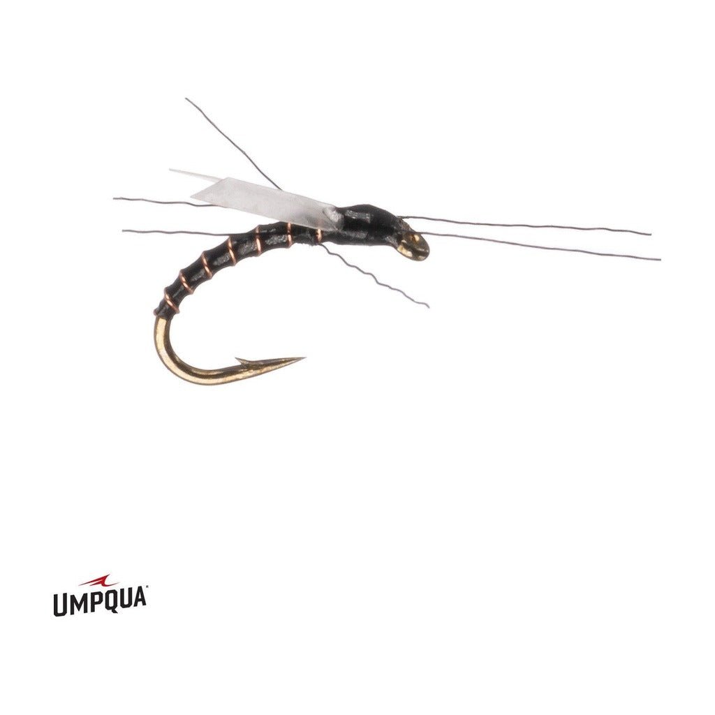 1 O'Clock Midge - Black - Flies - Fly Fish Food