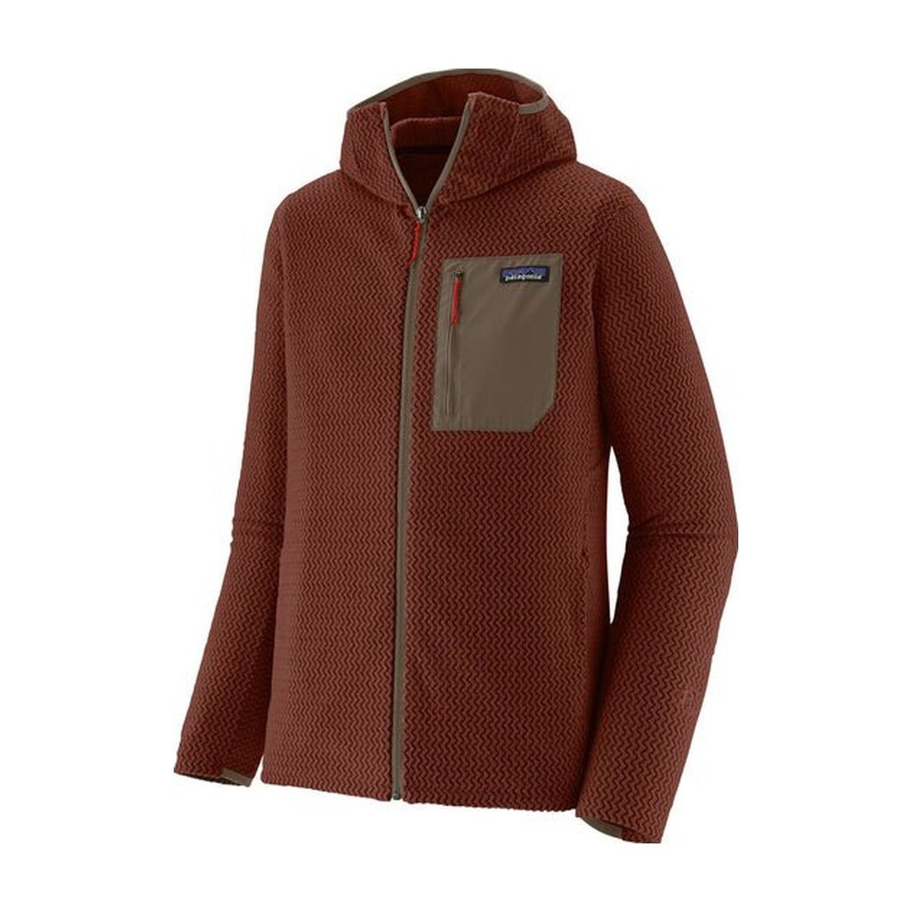 Patagonia - Men's R1 Air Full - Zip Hoody - Dried Vanilla - Apparel - Fly Fish Food
