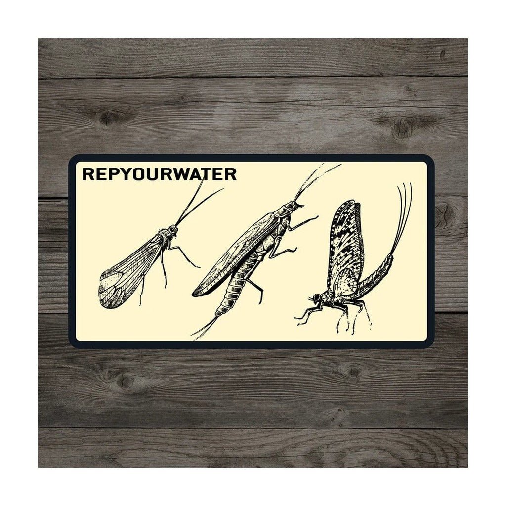 Rep Your Water - The Hatch Sticker - Stickers - Fly Fish Food