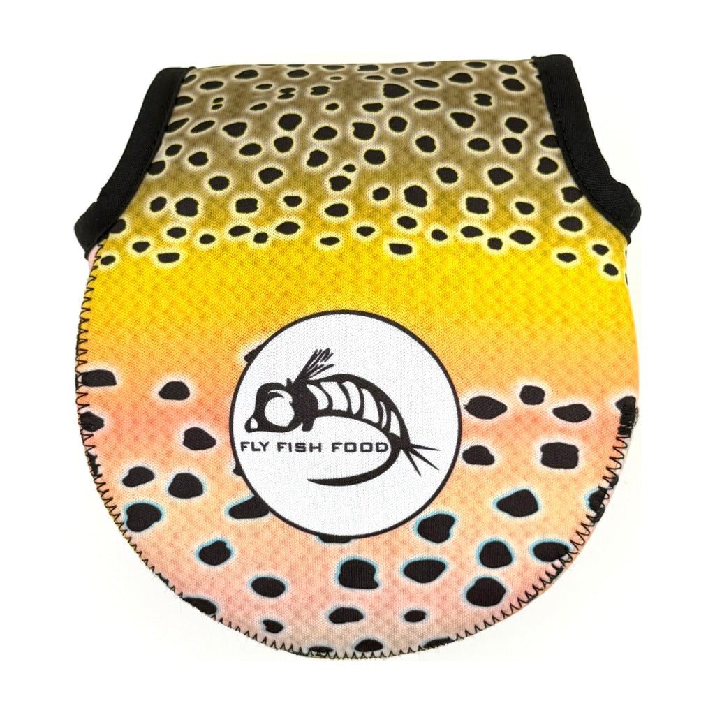 Fly Fish Food Neoprene Fly Reel Case - Brown Trout - On Water Accessories - Fly Fish Food