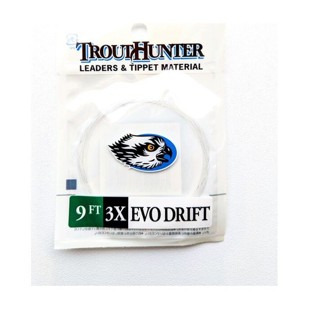 NO LOOP Trout Hunter EVO Drift Leader - Tippet, Leader & Accessories - Fly Fish Food