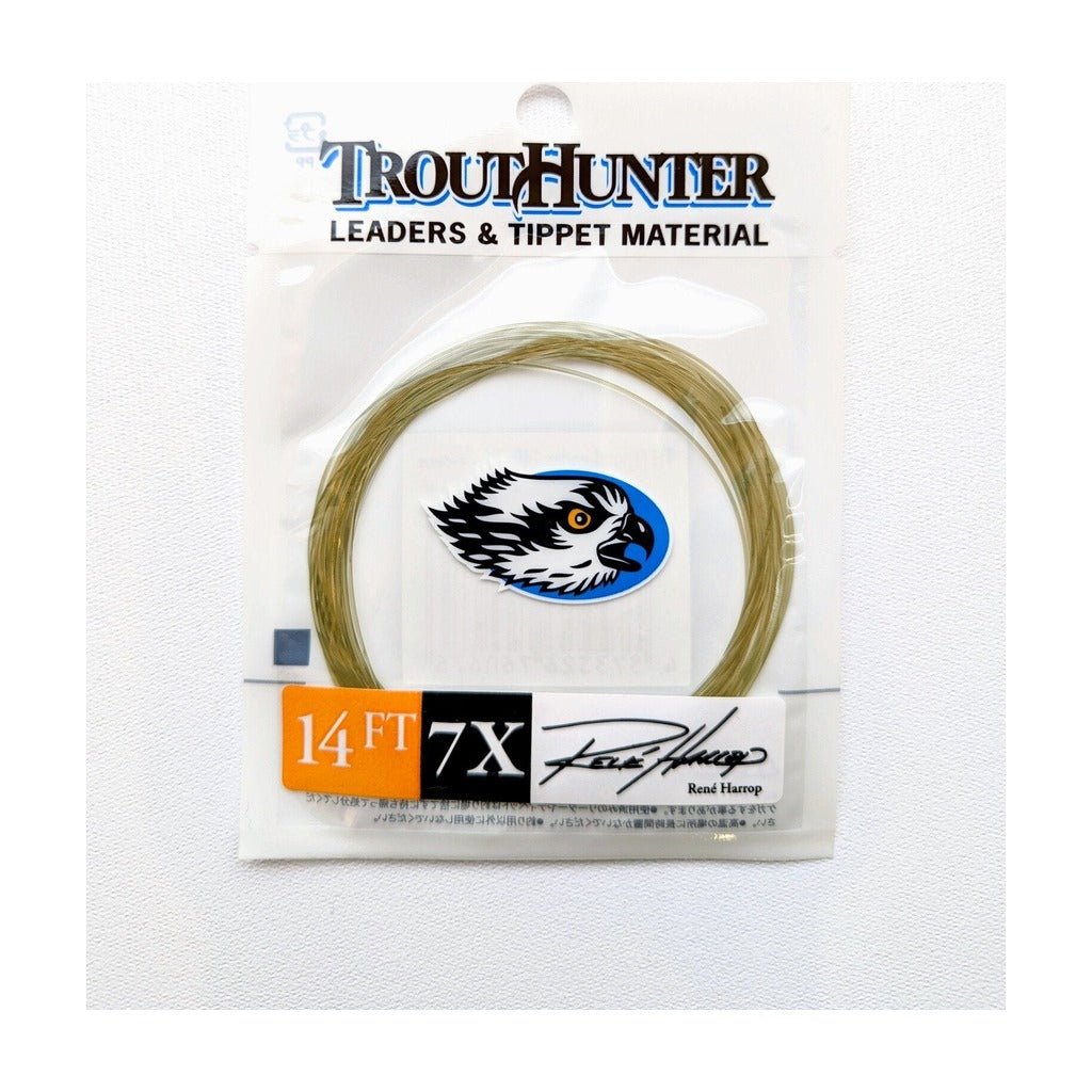NO LOOP TroutHunter Rene Harrop Signature Leaders - 14' - Tippet, Leader & Accessories - Fly Fish Food