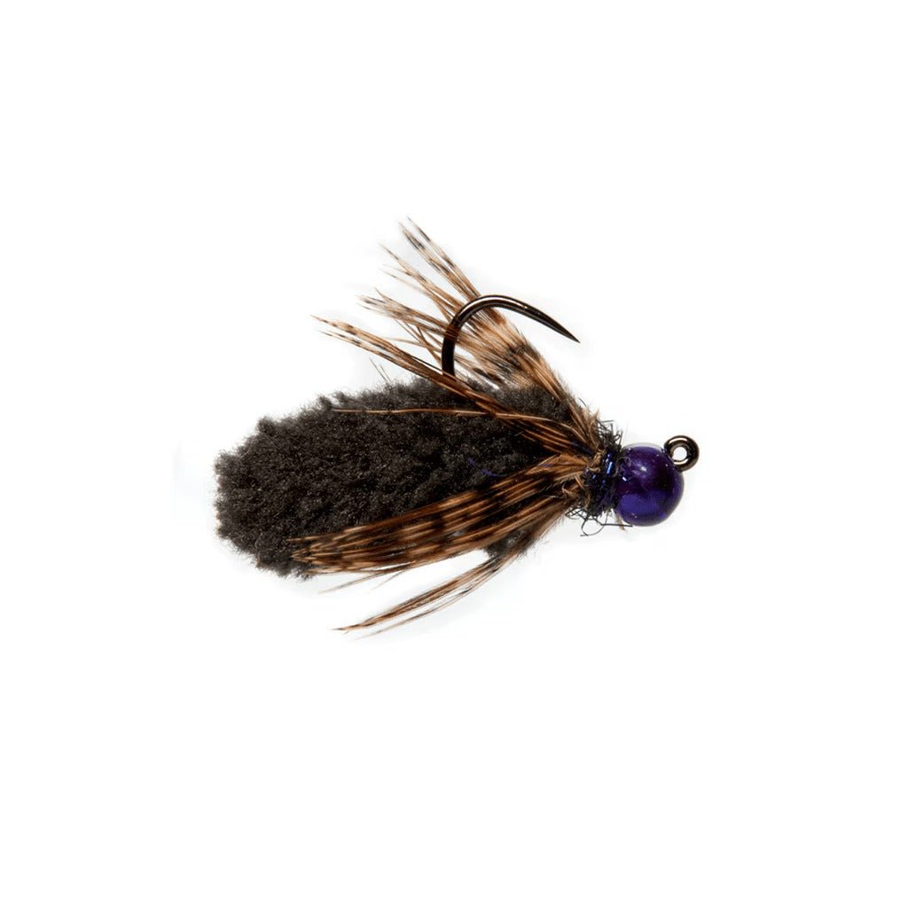 Mop Fly Black Barbless - Flies - Fly Fish Food