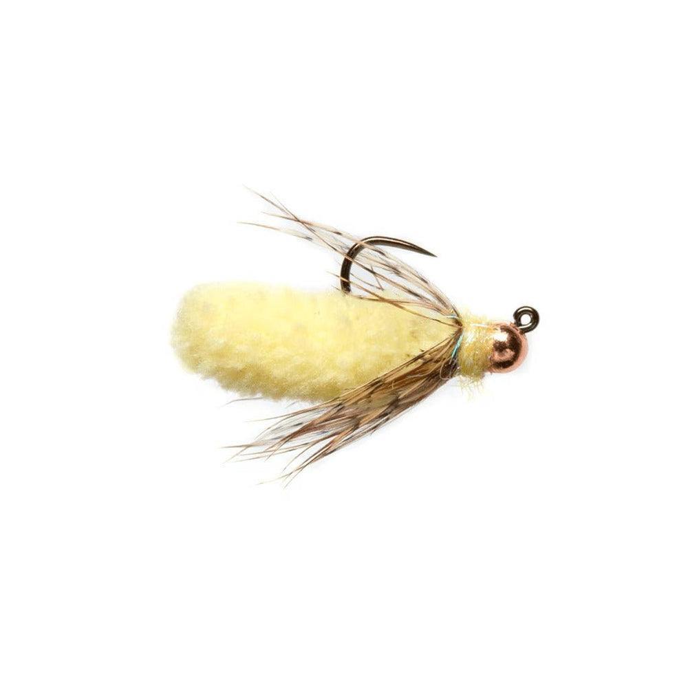 Mop Fly Corn Yellow Barbless - Flies - Fly Fish Food