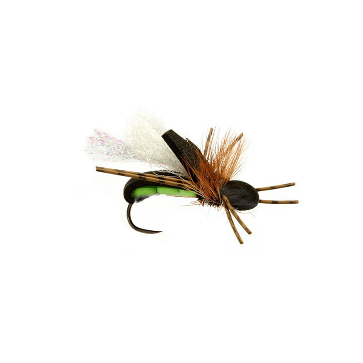 Bubba's Foam Assassin Black & Green - Flies - Fly Fish Food