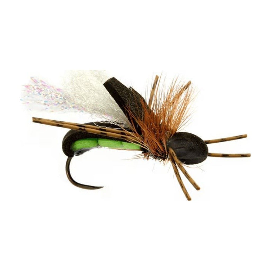 Bubba's Foam Assassin Black & Green - Flies - Fly Fish Food