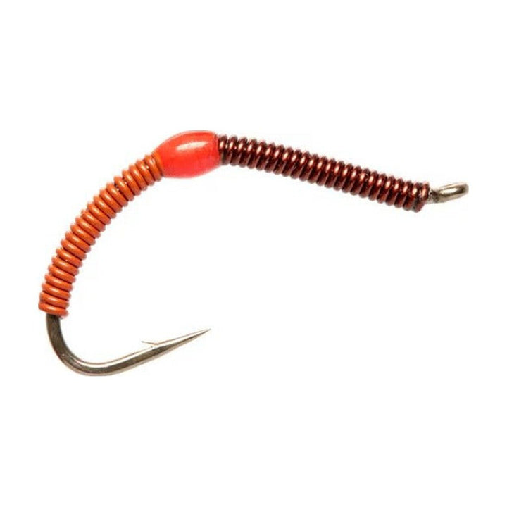 Wire Worm Red & Copper Brown - Flies - Fly Fish Food