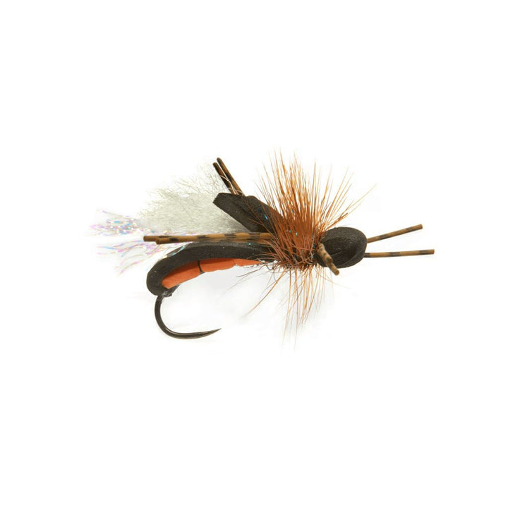 Bubba's Foam Assassin Black & Orange - Flies - Fly Fish Food