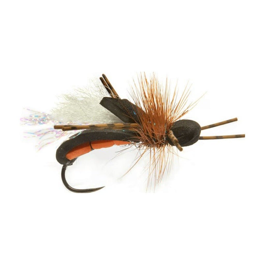 Bubba's Foam Assassin Black & Orange - Flies - Fly Fish Food