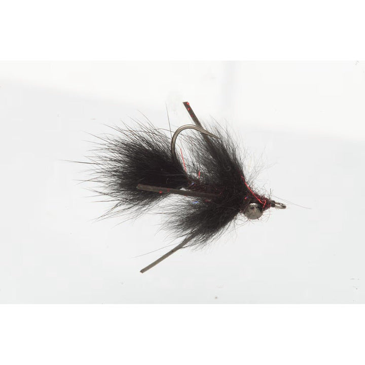 Moore's Mudskipper Weighted Black - Flies - Fly Fish Food