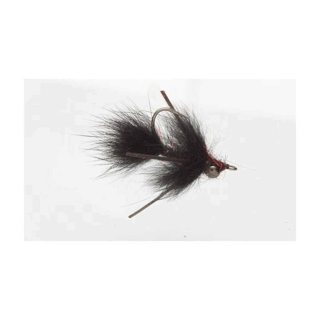 Moore's Mudskipper Weighted Black - Flies - Fly Fish Food