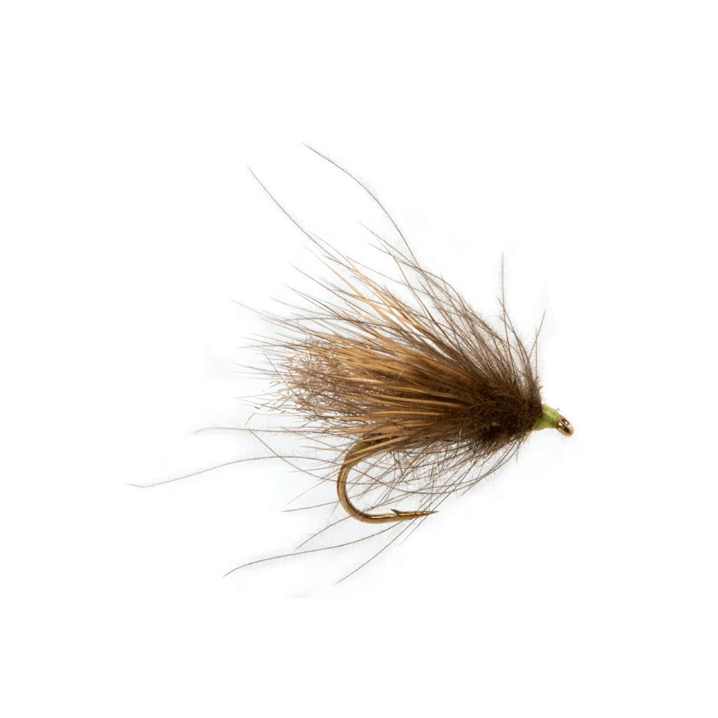 Dusty Old Bat Caddis Dark Tan Barbless - Flies - Fly Fish Food