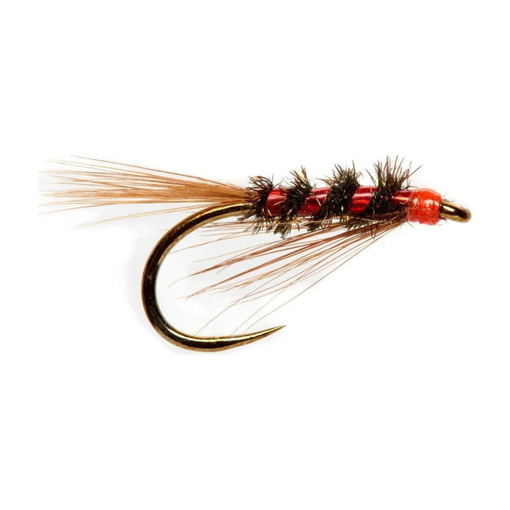 Red Holo Diawl Bach Barbless - Flies - Fly Fish Food
