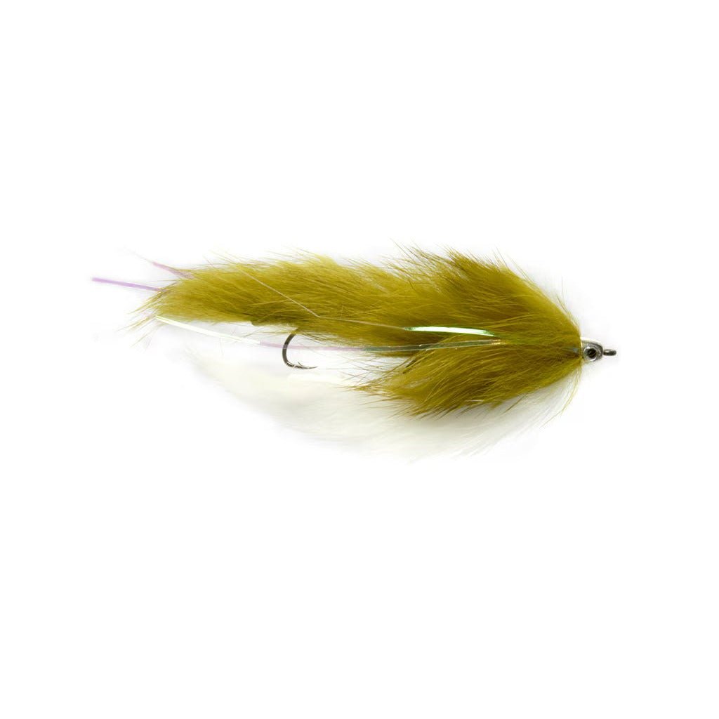 Mini Dali Llama Olive & White - Flies - Fly Fish Food