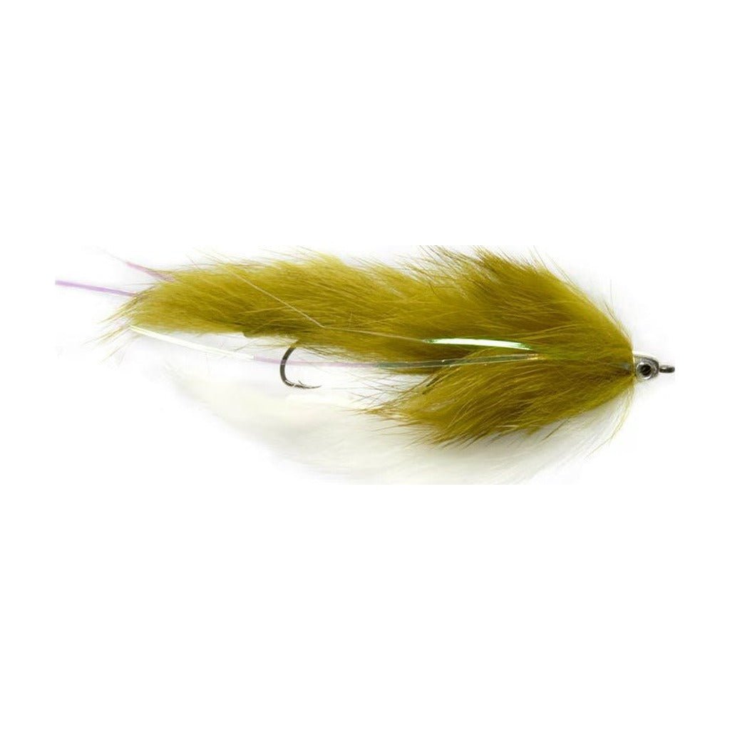 Mini Dali Llama Olive & White - Flies - Fly Fish Food