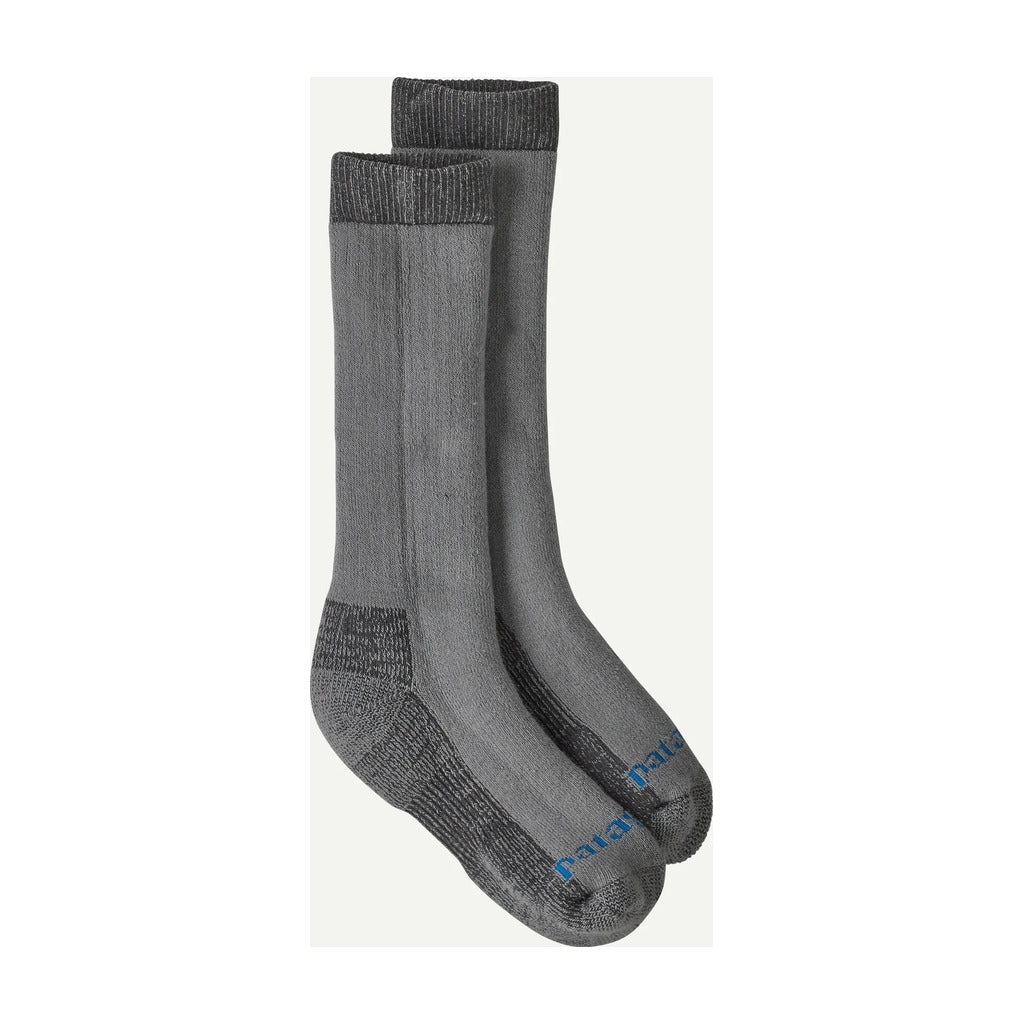 Patagonia - Heavyweight Merino Wool - Blend Knee Socks - Forever Grey - Apparel - Fly Fish Food