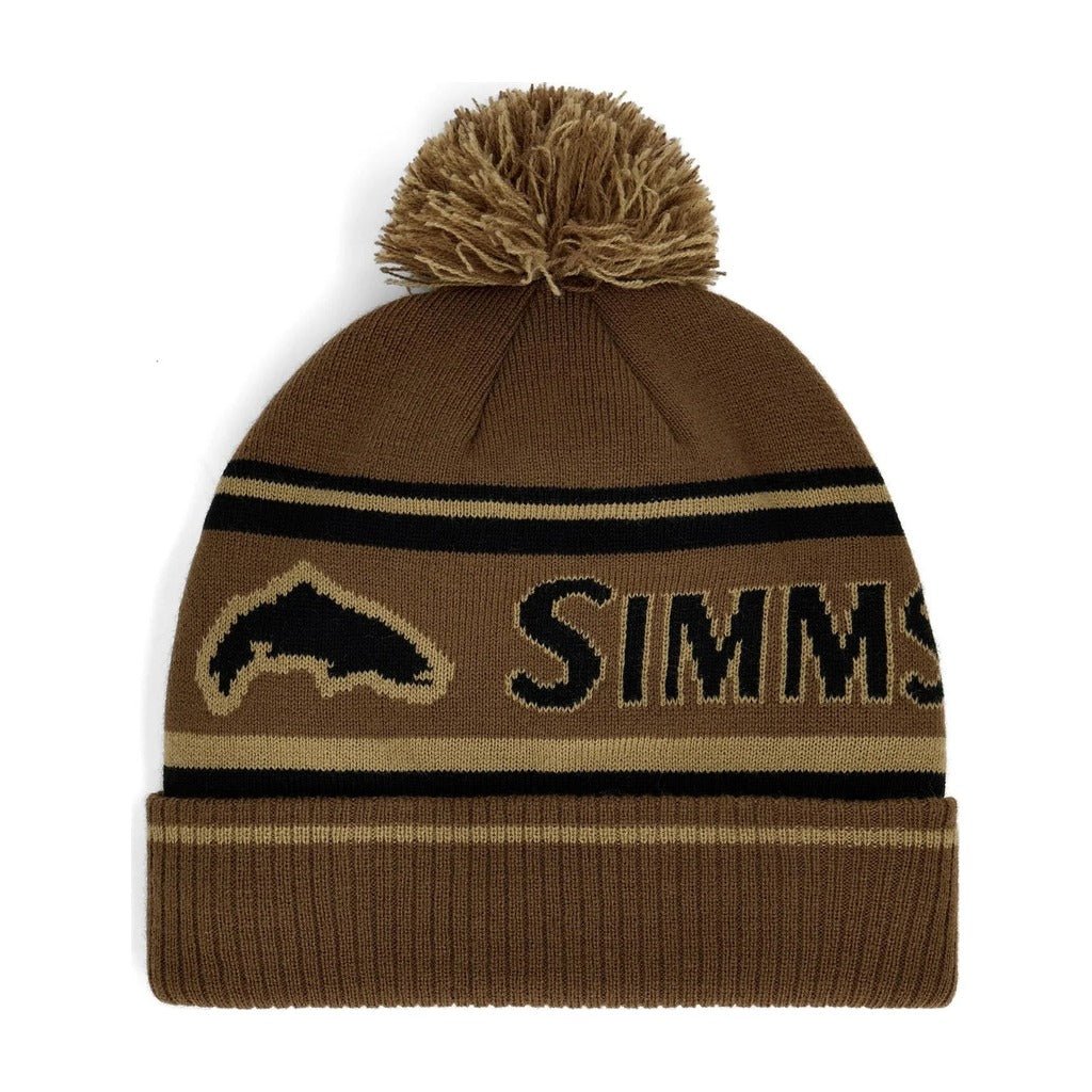 Simms - Tip - Up Pom Beanie - Jasper - Hats - Fly Fish Food