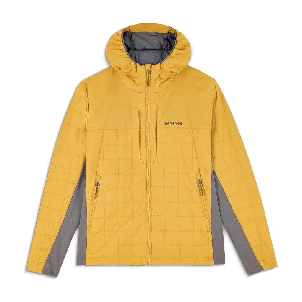 Simms - M's Fall Run Hybrid Hoody - Baltic Amber - Apparel - Fly Fish Food