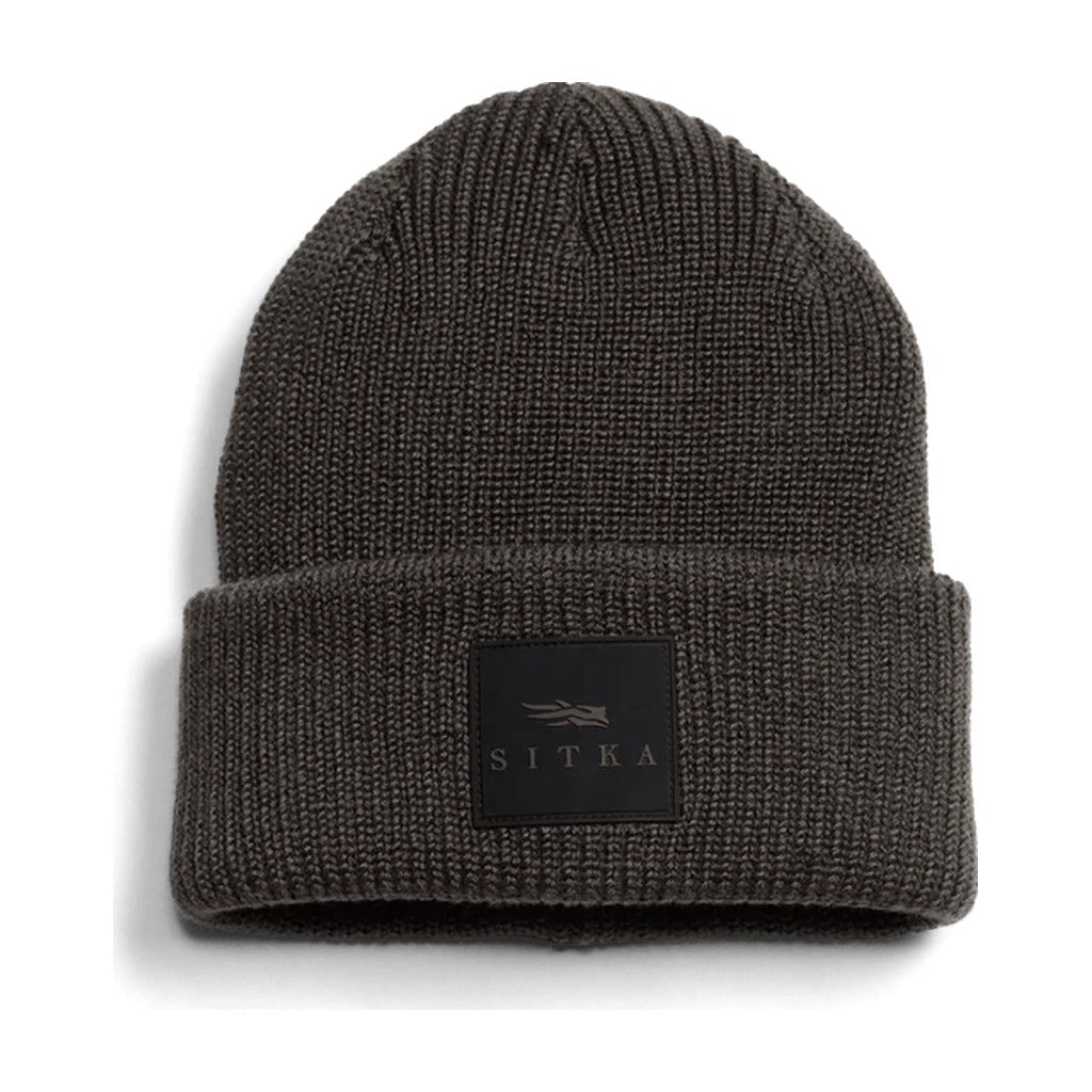 Sitka - Double Cuff Acrylic Knit Beanie - Shadow - Hats - Fly Fish Food