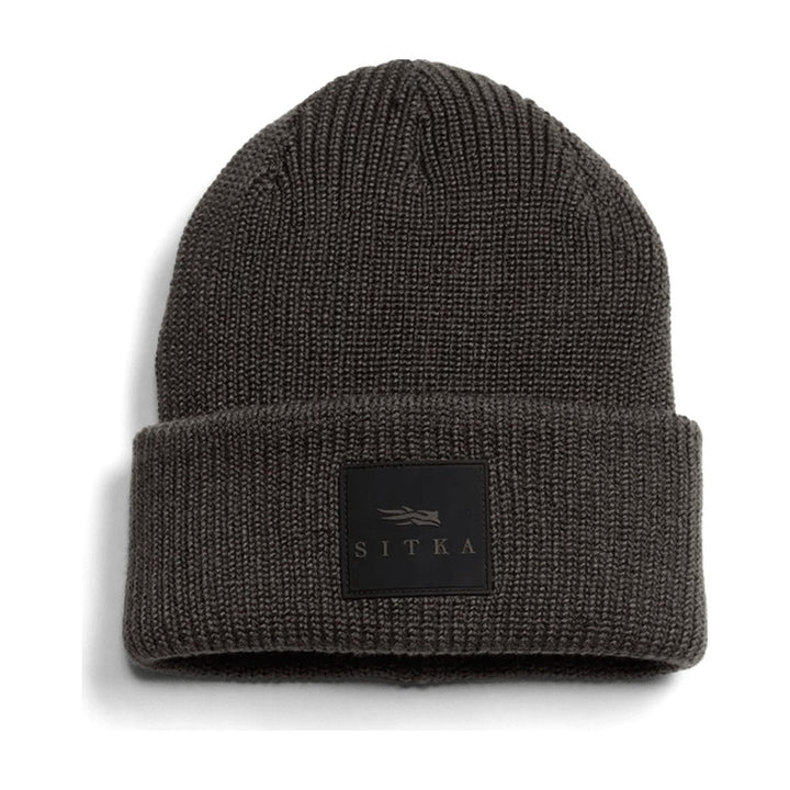 Sitka - Double Cuff Acrylic Knit Beanie - Shadow - Hats - Fly Fish Food