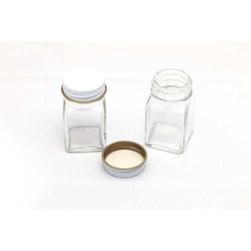 Hareline Empty Glass 1oz Glue Jar - UV Resin & Adhesives - Fly Fish Food