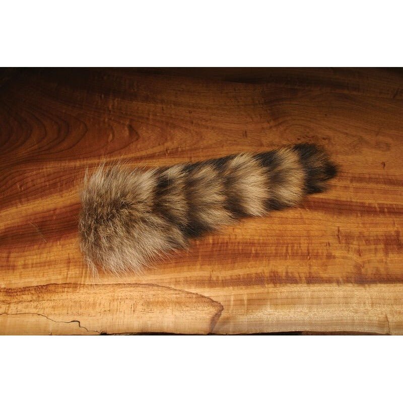 Complete Raccoon Tail - Hair & Fur - Fly Fish Food