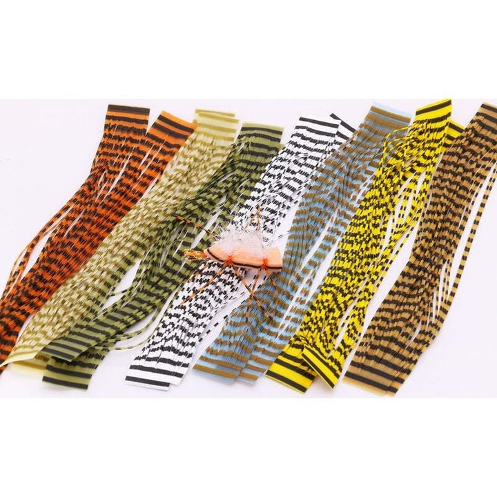 Double Barred Heavy Duty Silicone Legs - Synthetic Fibers & Flash - Fly Fish Food