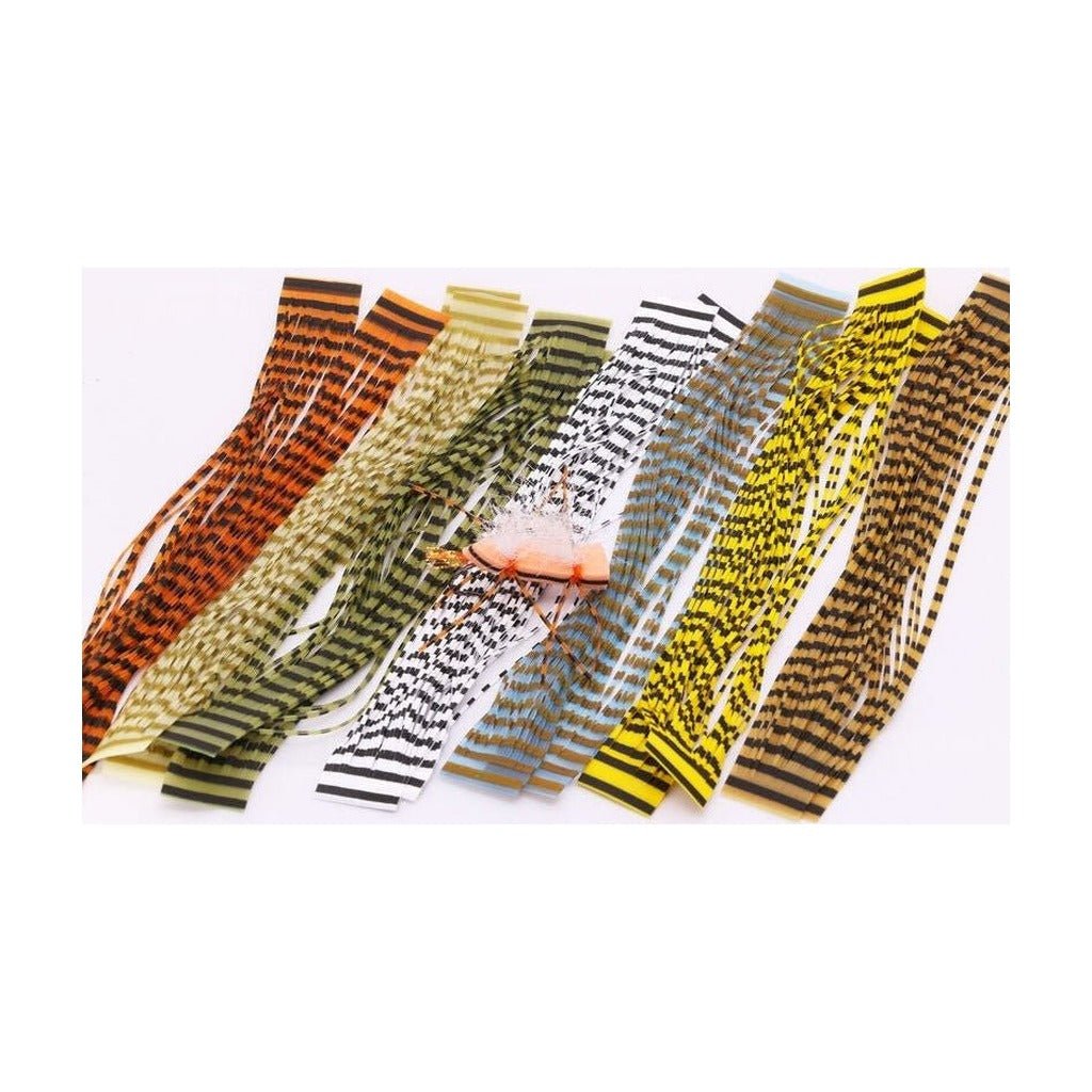 Double Barred Heavy Duty Silicone Legs - Synthetic Fibers & Flash - Fly Fish Food
