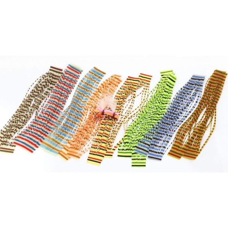 Triple Barred Heavy Duty Silicone Legs - Synthetic Fibers & Flash - Fly Fish Food